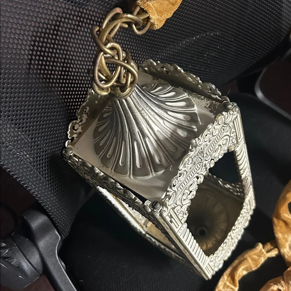 ART DECO ATQ Pendant Light Ceiling Hanging Fixture Old‎ Hollywood Moroccan
